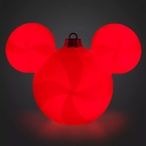 Disney Store Mickey Mouse Large Color Changing Holiday Icon Disney Parks 2024 - Picture 7 of 16